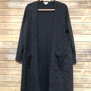 LulaRoe Large dark blue Sarah